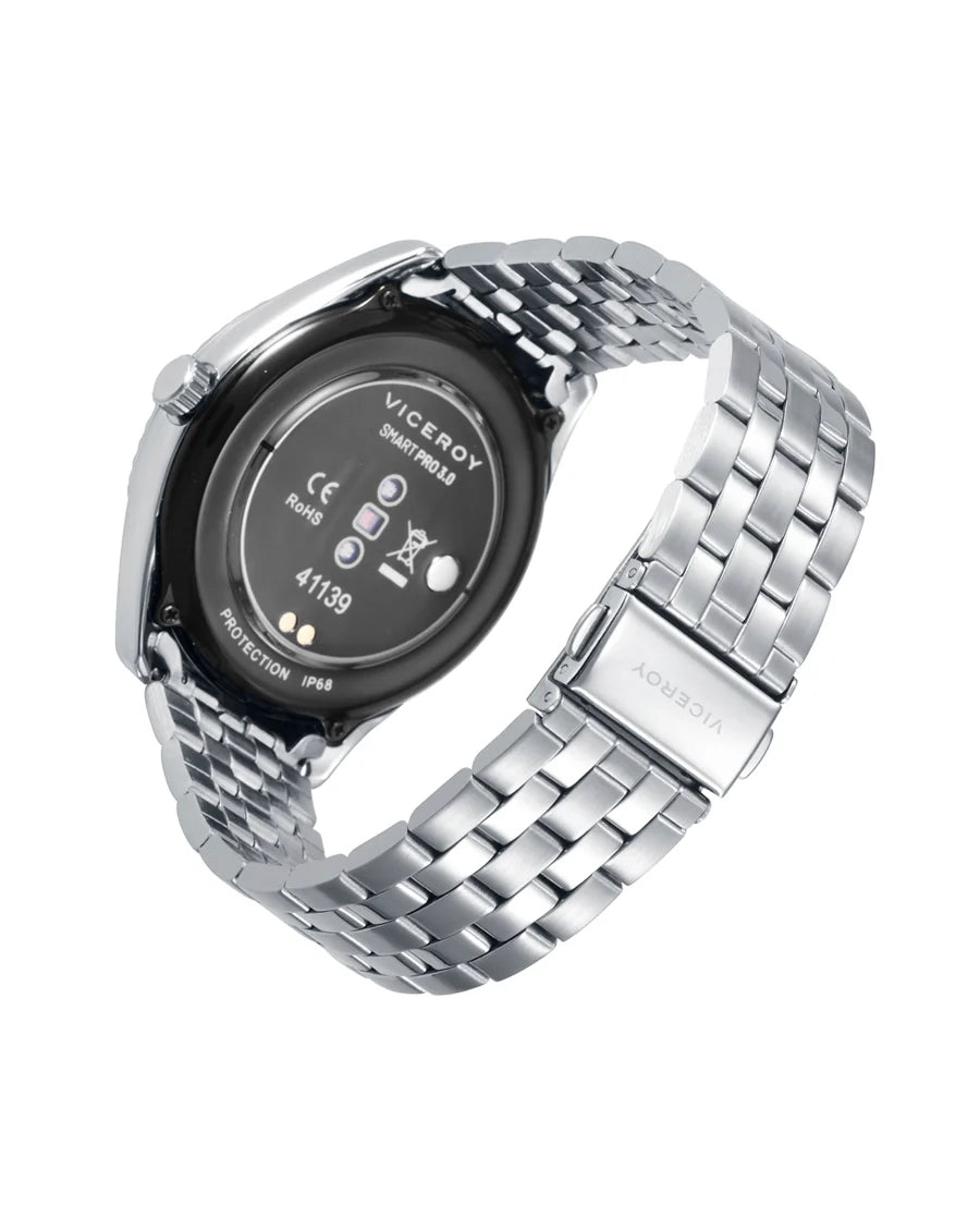 Reloj Viceroy Smart Hombre caja y brazalete de acero 41139-80