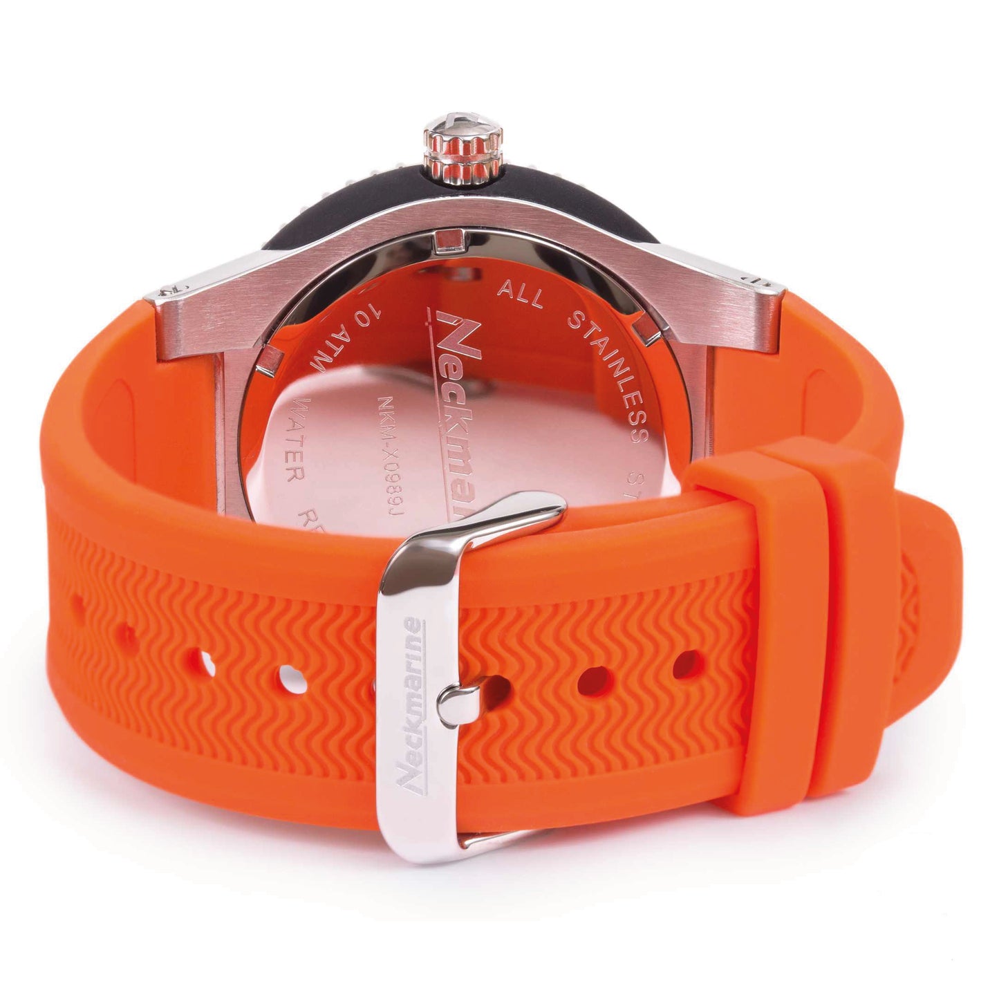 Reloj Neckmarine Big Naranja para Hombre · Caja XL