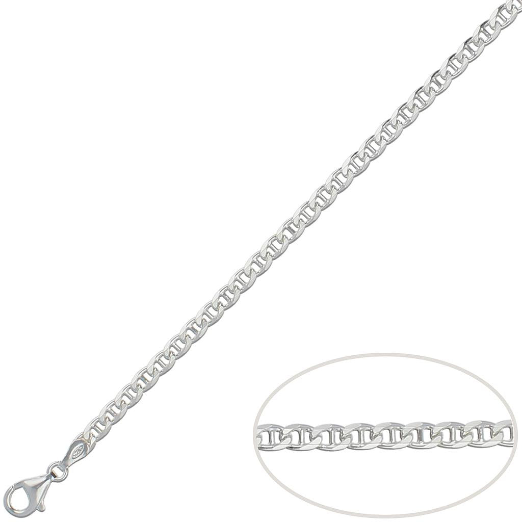 CADENA PLATA 925MM ANCLA