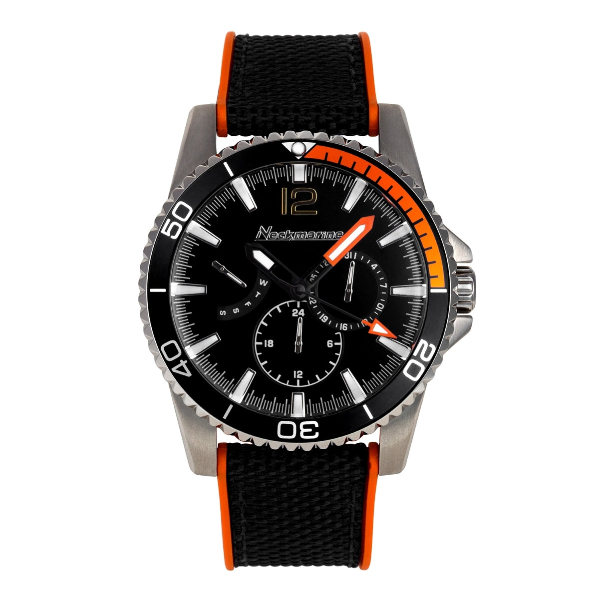 Reloj Neckmarine X-Treme · Azul Marino y Naranja