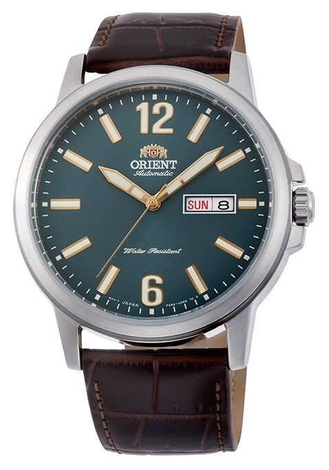 Reloj Orient Automático acero y piel