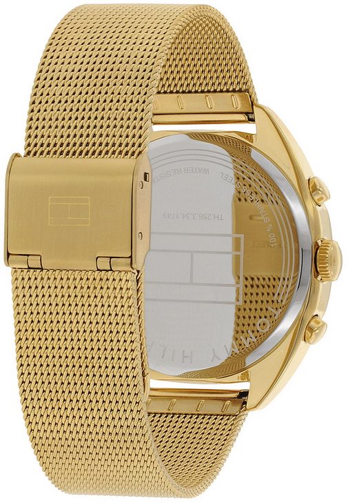 Reloj Tommy Hilfiger mujer acero dorado esfera blanca 38 mm cuarzo | Navalón Joyeros