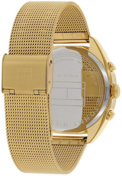 Reloj Tommy Hilfiger mujer acero dorado esfera blanca 38 mm cuarzo | Navalón Joyeros