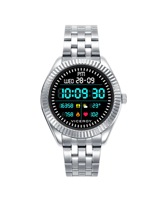 Reloj Viceroy Smart Hombre caja y brazalete de acero 41139-80