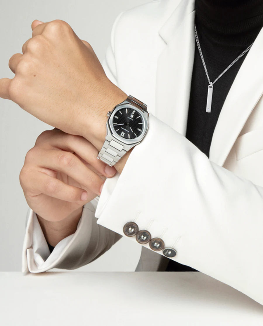 Reloj Viceroy cristal zafiro,  acero y 10 atm 45009-53