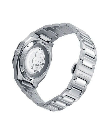 Reloj Viceroy cristal zafiro de acero con movimiento automático y 10 atm 45013-53