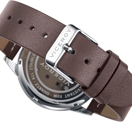 Reloj Viceroy hombre acero y piel 471241-07