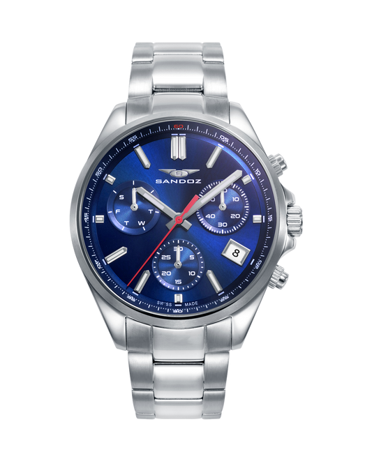 Reloj Sandoz Casual Cronógrafo en Acero