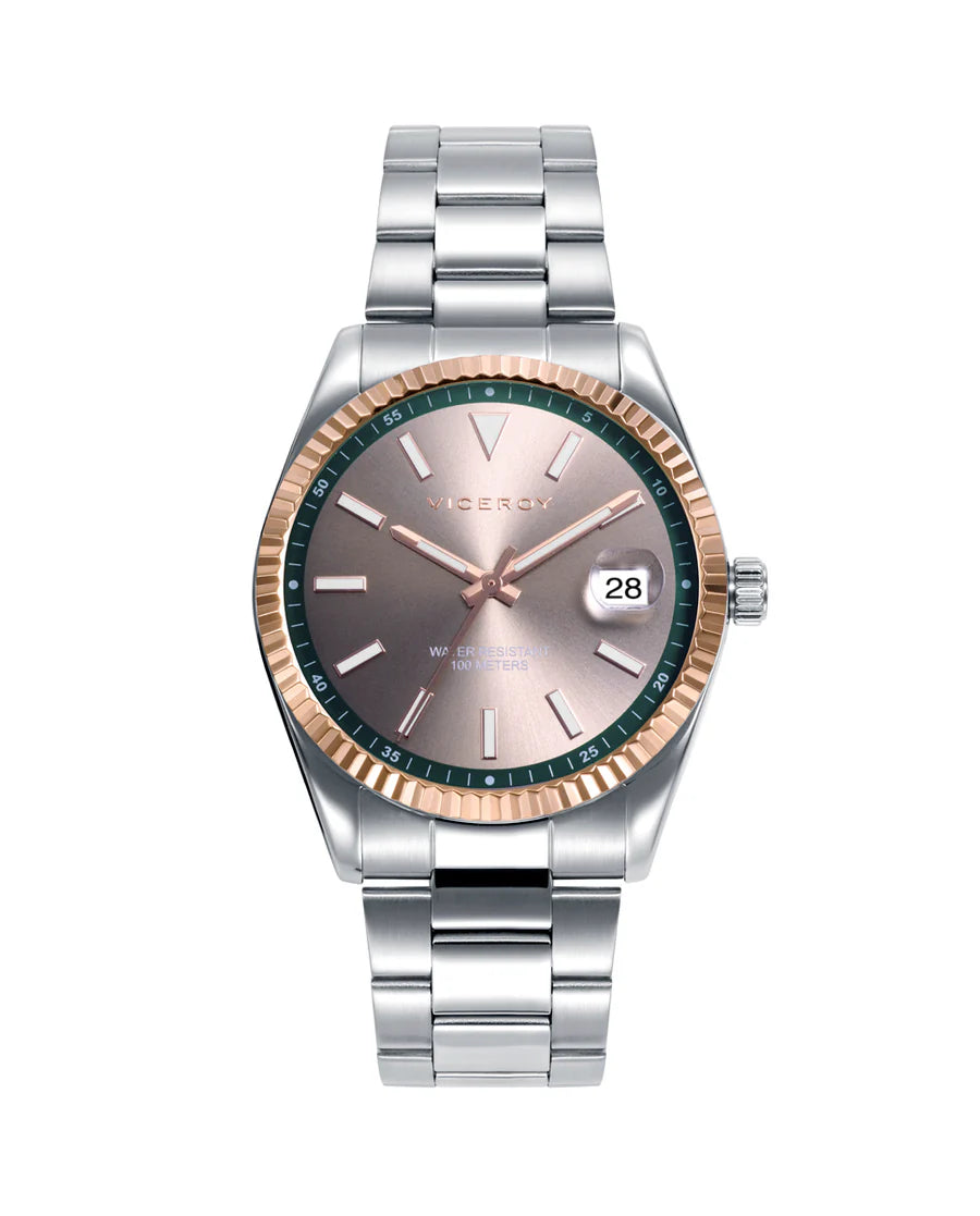 Reloj Viceroy de hombre Chic con caja y brazalete de acero 42439-97