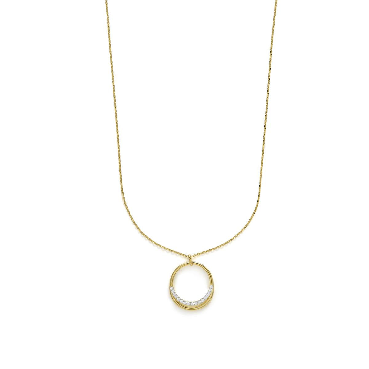 Collar Thisda Plata de Ley 925 acabado en baño de oro 18k