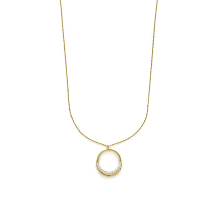 Collar Thisda Plata de Ley 925 acabado en baño de oro 18k