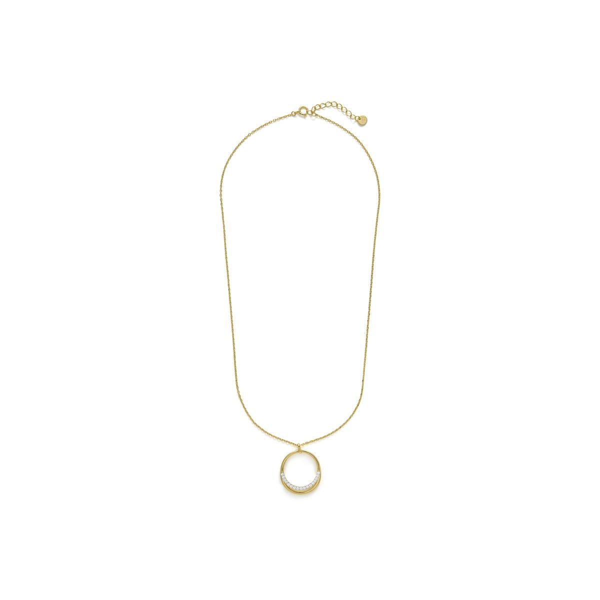 Collar Thisda Plata de Ley 925 acabado en baño de oro 18k