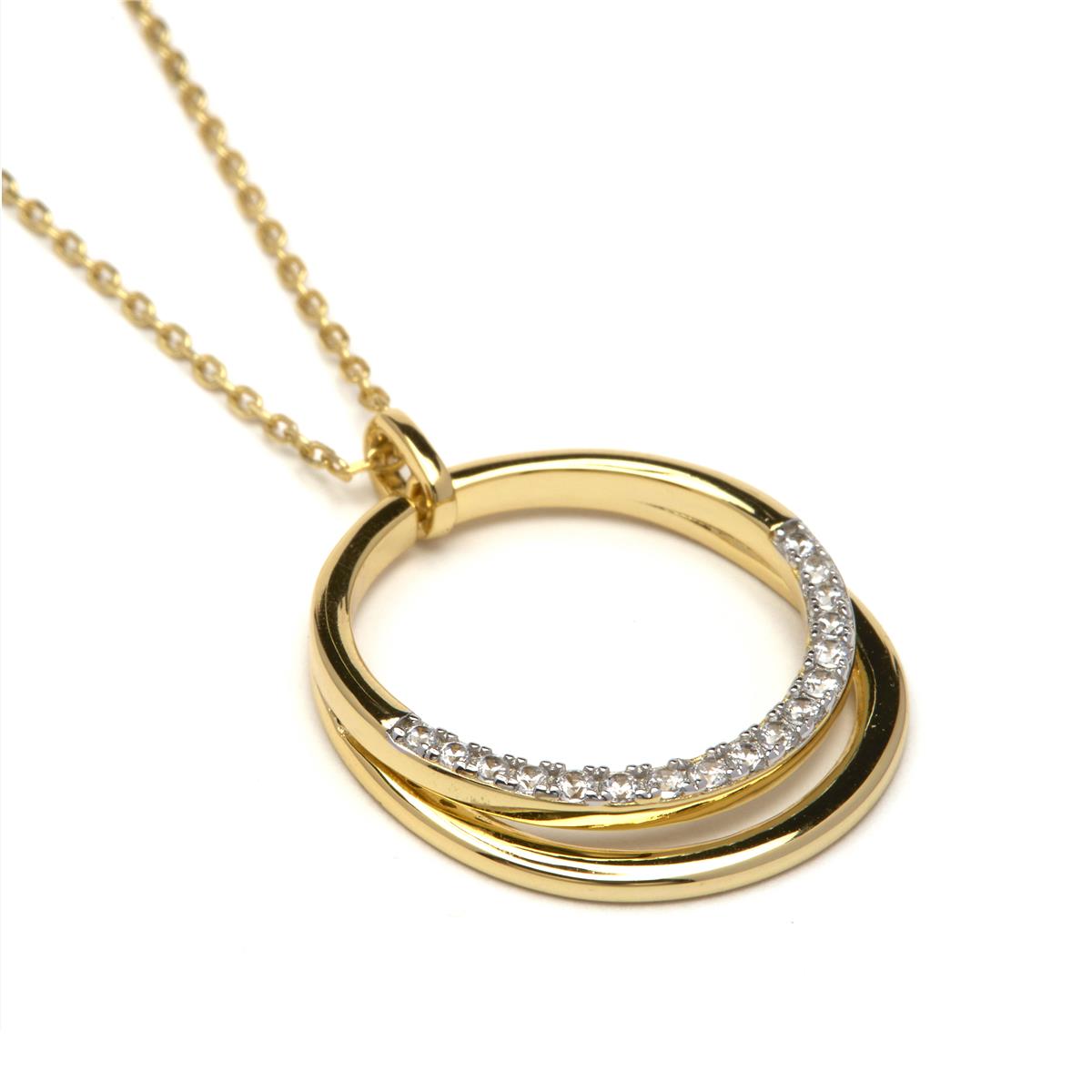 Collar Thisda Plata de Ley 925 acabado en baño de oro 18k