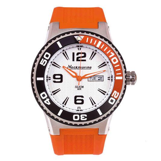 Reloj Neckmarine Big Naranja para Hombre · Caja XL