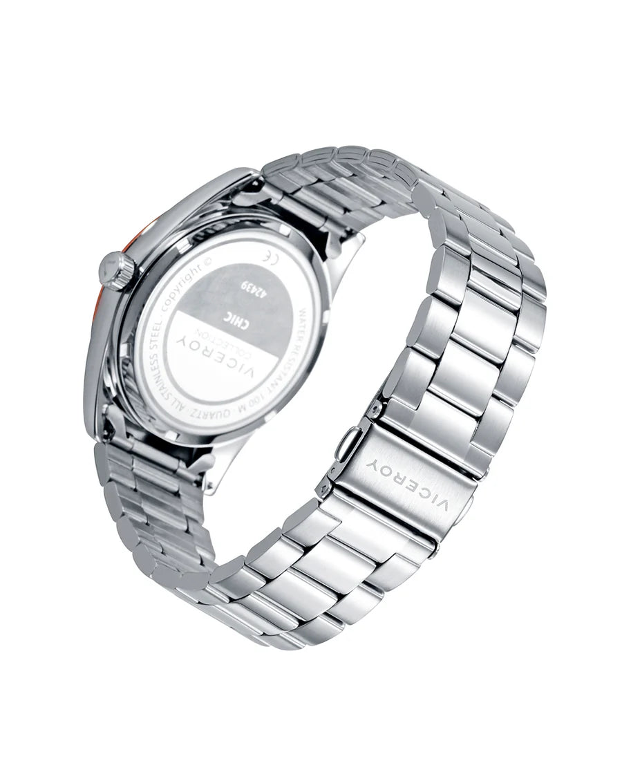 Reloj Viceroy de hombre Chic con caja y brazalete de acero 42439-97