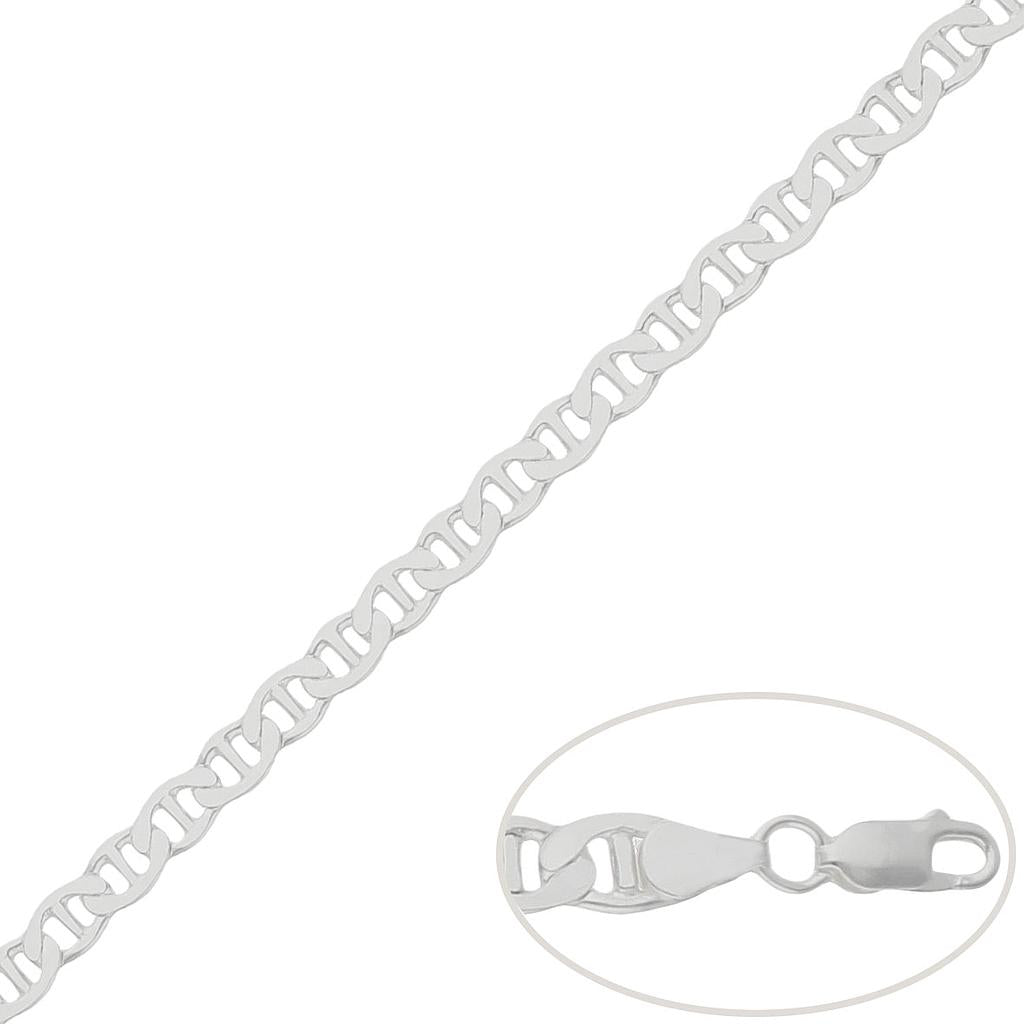 CADENA PLATA 925MM ANCLA