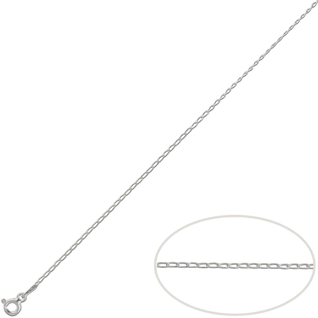 CADENA PLATA 925MM BILBAO - 1.20MM a 2mm
