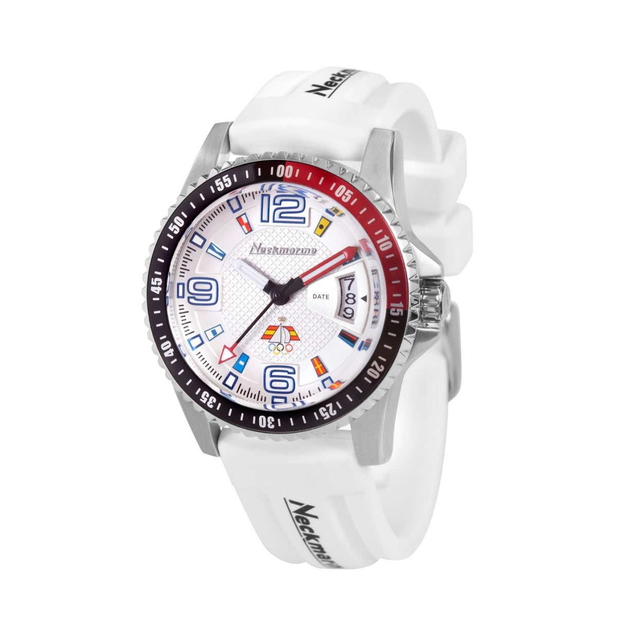 Reloj Neckmarine Mujer X-Treme · Blanco y Caucho
