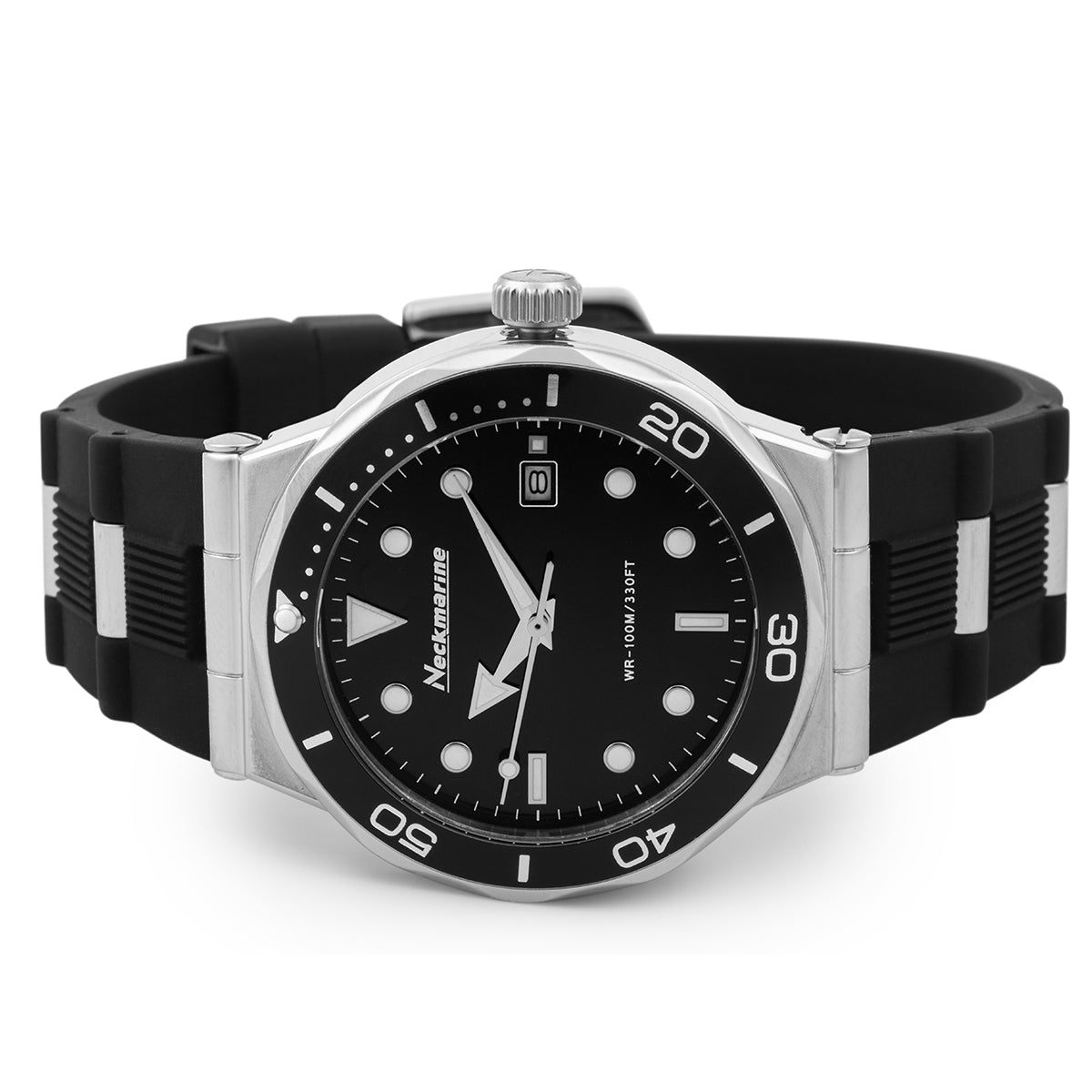 Reloj Neckmarine Mujer Sport · Negro y Silicona