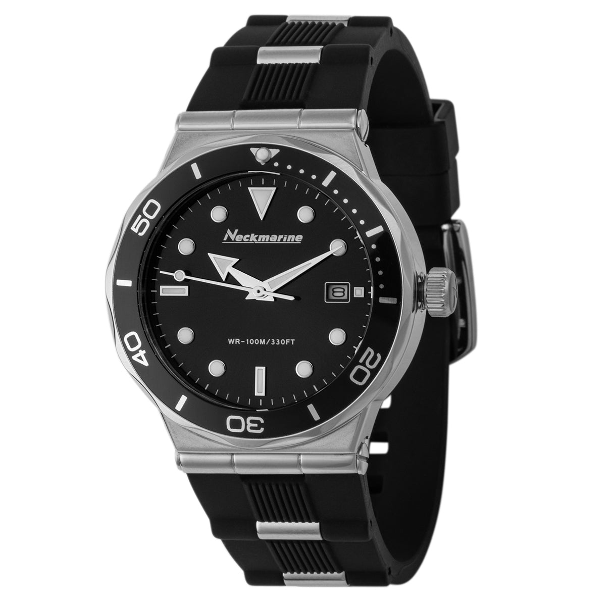 Reloj Neckmarine Mujer Sport · Negro y Silicona