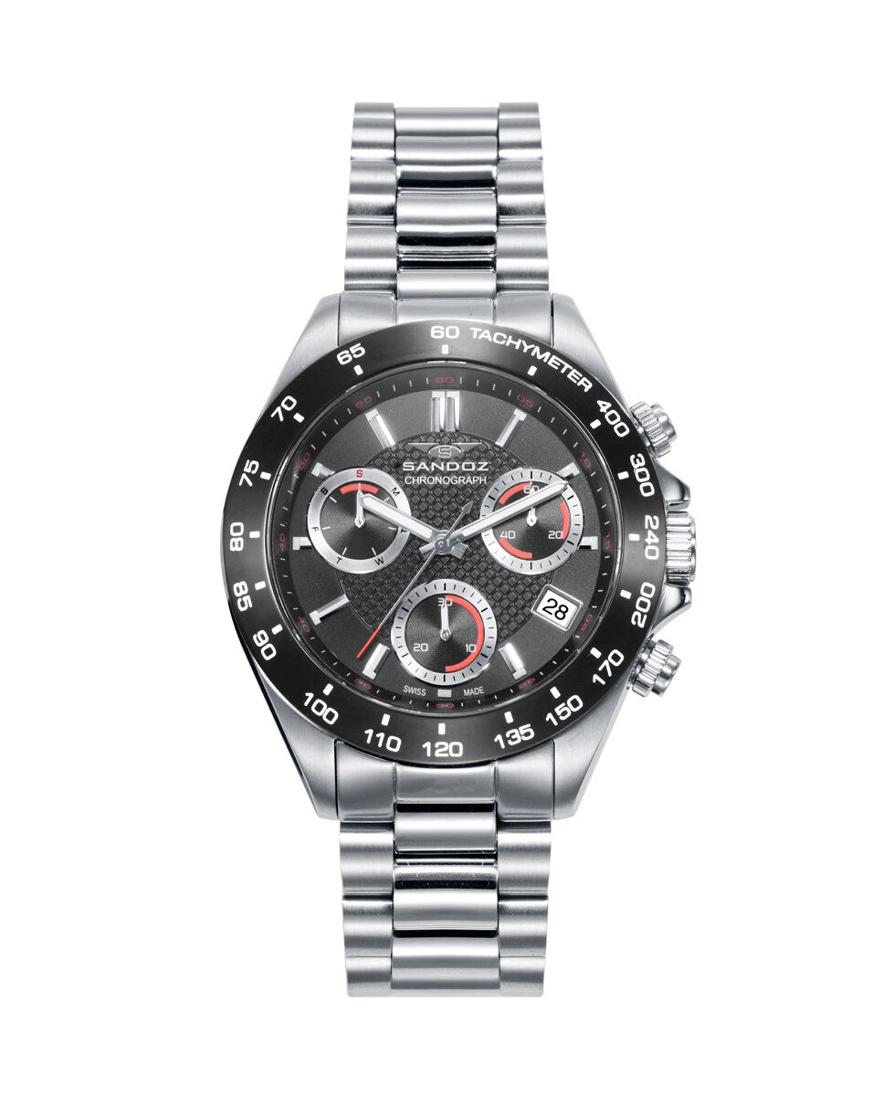 Reloj Sandoz Sport Cronógrafo Acero